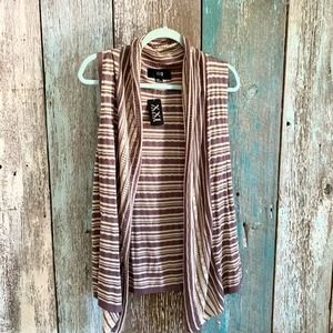Forever 21 Striped Vest Size Medium